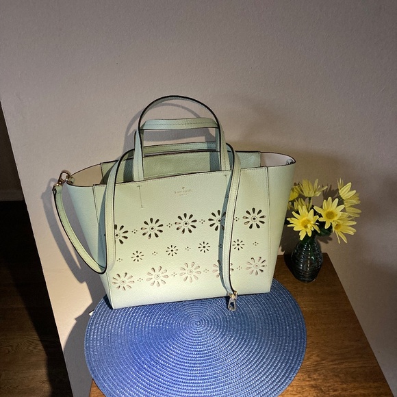 kate spade Handbags - **SALE TODAY**NEW KATE SPADE LEATHER in -Mint Color-Tote/Crossbody-NWT-GORGEOUS
